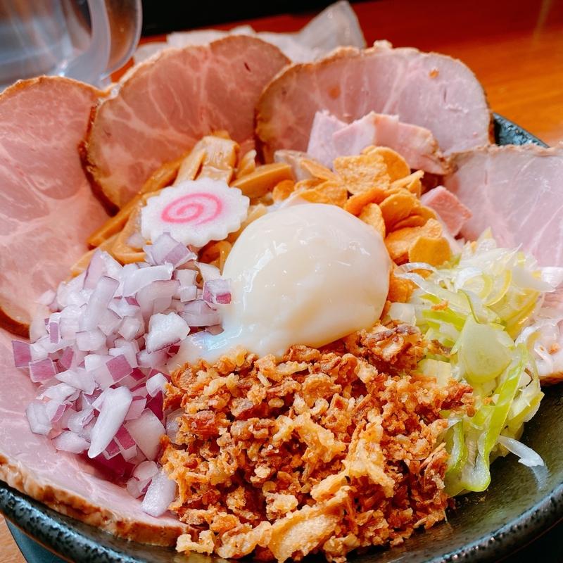 うさぎ特製まぜそば(麺屋 うさぎ 宿院店)