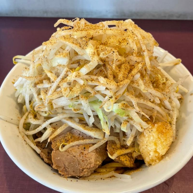 豚ラーメン汁なし煮干し(麺のまたざ )