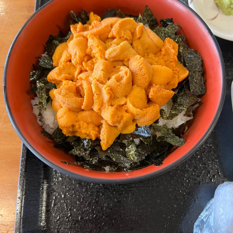 ウニ丼（赤）(柿崎商店 海鮮工房)