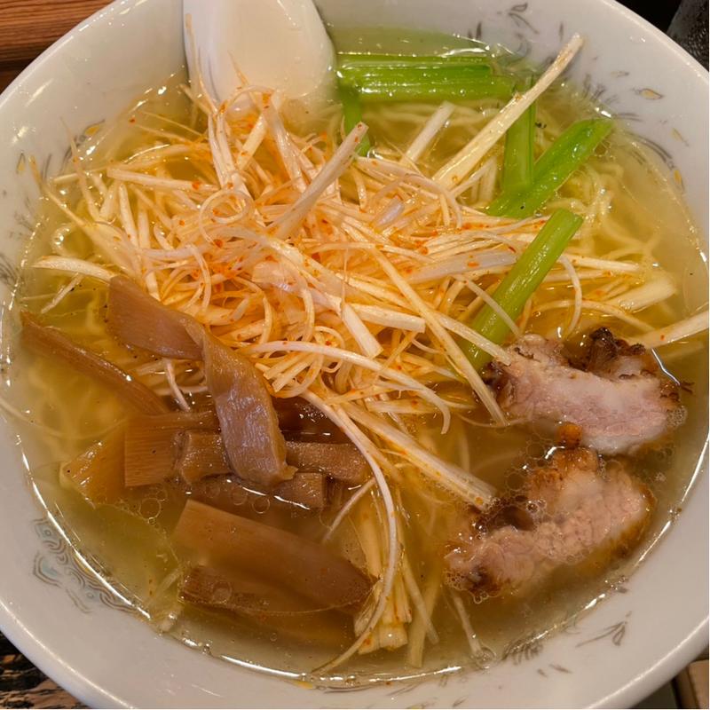 ねぎラーメン(びぜん亭 （びぜんてい）)