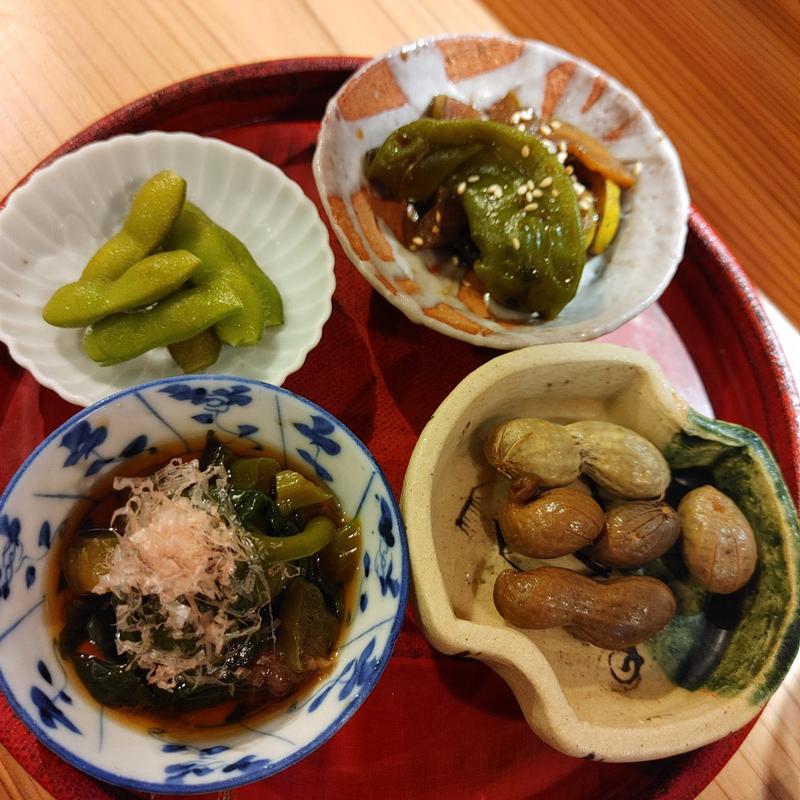 今日のあて(きたぽん酒)