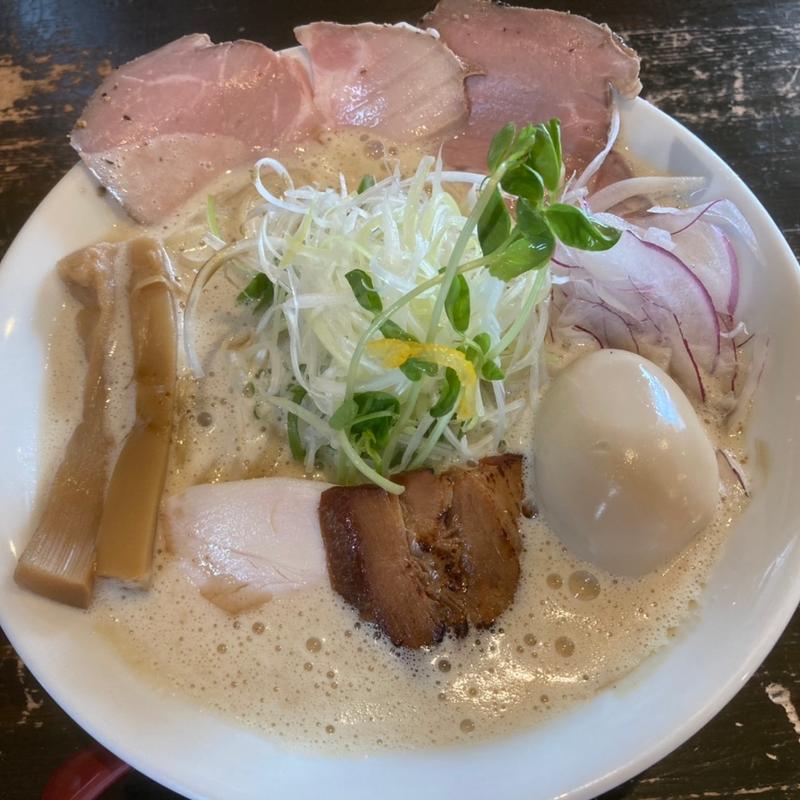 特製鶏とろみそば(麺屋甚八 飾磨店)