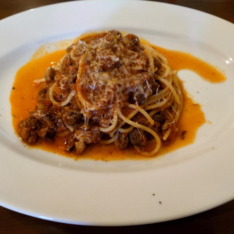 ランチ　黒毛和牛のボロネーゼ タリアテッレ(サンルーチョ （SAN LUCIO）)