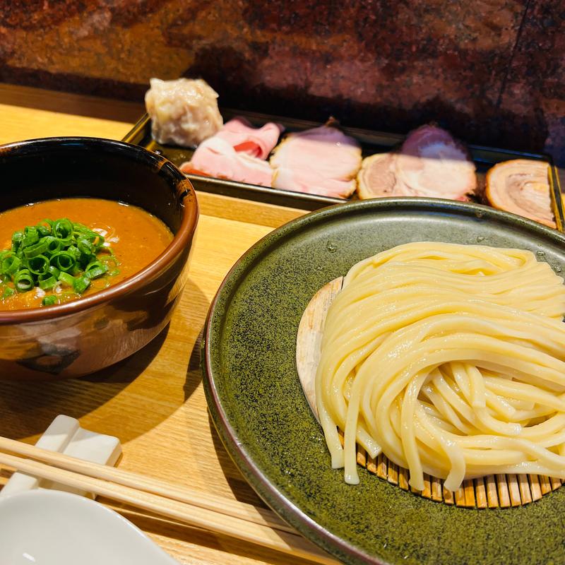 つけめん小＋特選全部乗せ(中華蕎麦 とみ田)