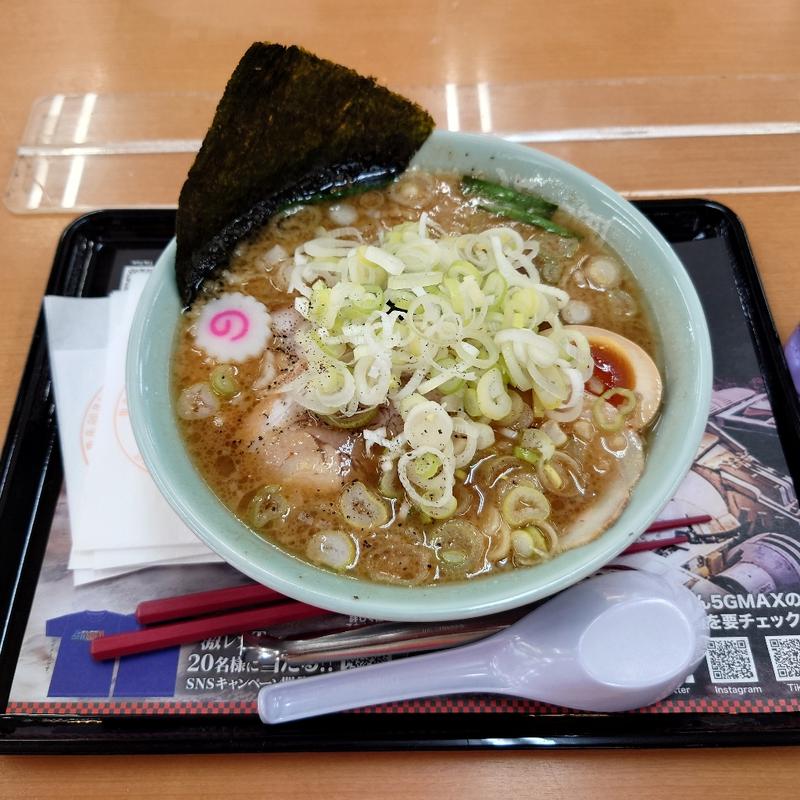 嵐げんこつらあめん　5GMAX(らあめん花月嵐 美東SA上り線)