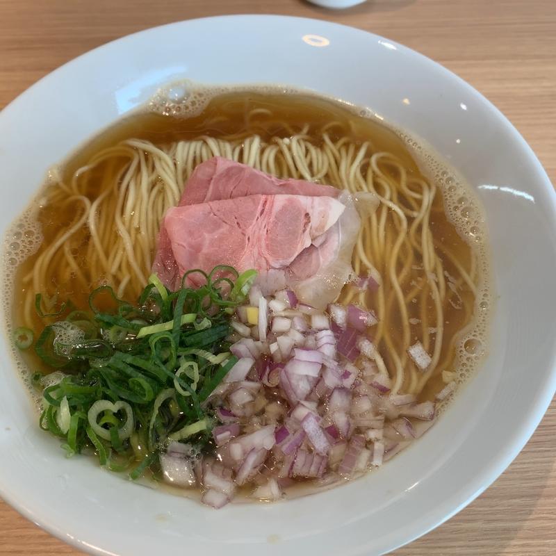鯵煮干しラーメン(La Maison du Ramen ビスク)