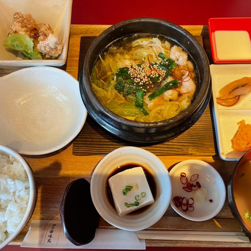 博多もつ鍋御膳(博多華味鳥 小田急海老名駅ビナガーデンズ店)