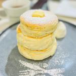リコッタチーズパンケーキ(MICASADECO & CAFE神宮前)