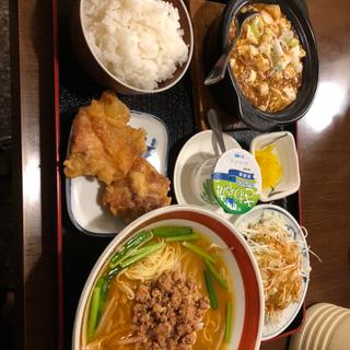 麻婆豆腐定食(台湾料理 四季紅 赤穂店（只收现金）)