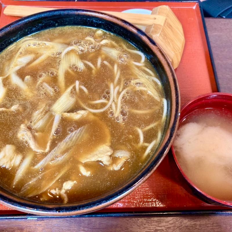 カレー南蛮そば(蕎麦処 丸花)