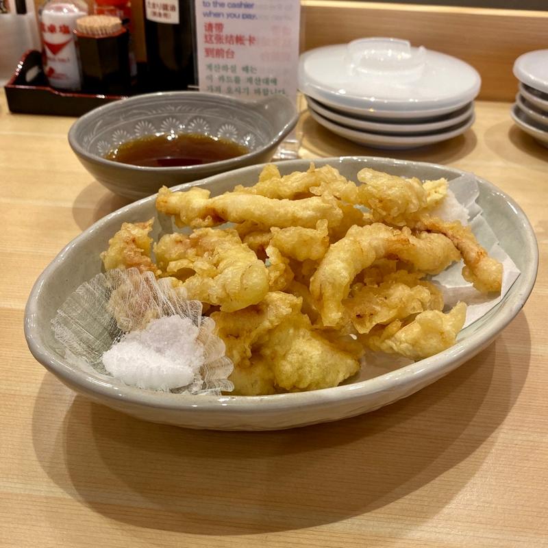 豪快！いかの天ぷら(ハーフ)(や台ずし 大曽根駅西口町)