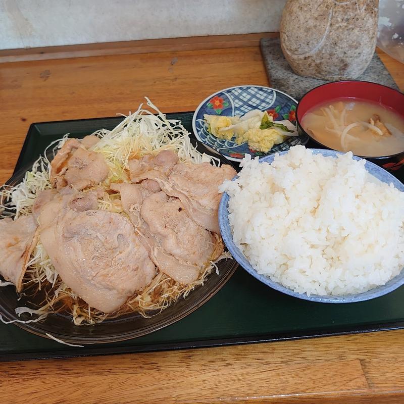 しょうが焼定食(味の食卓 )