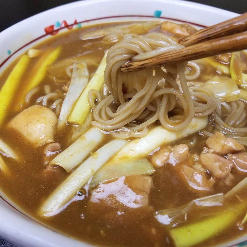 カレー南蛮そば(鎌倉 峰本 本店)