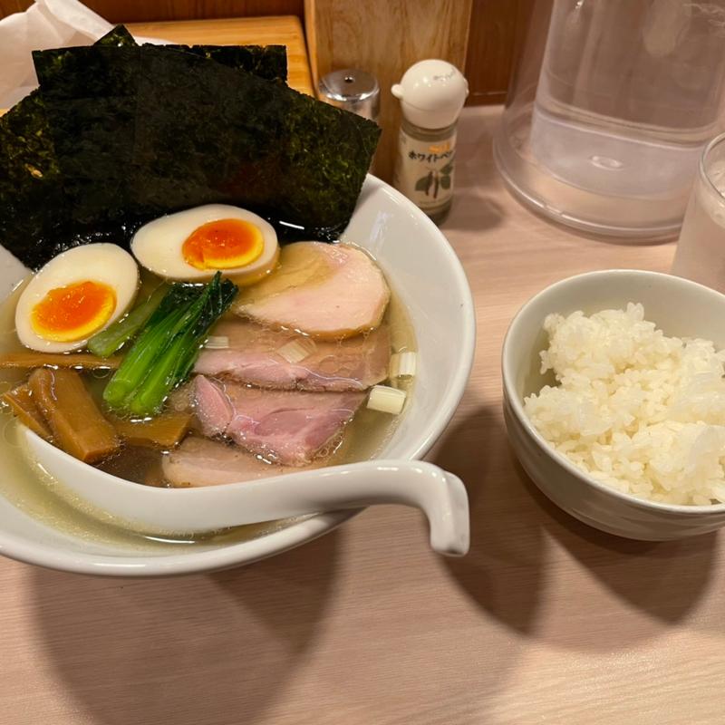 特製塩中華そば(中華ソバ ちゃるめ)