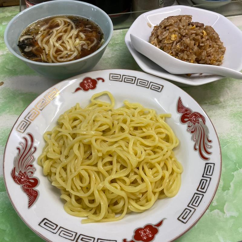 中華もりシングルと半チャーハン(中華そば 大宣 （ちゅうかそば だいせん）)