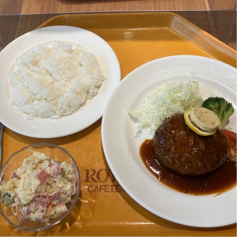 ロイヤルハンバーグ（洋風）(ロイヤルキャフェテリア 東京ビッグサイト店)