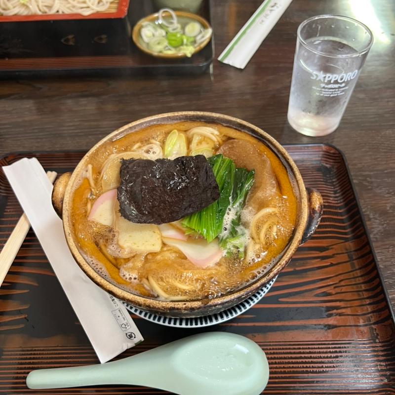 鍋そば(三河屋 北十五条店)