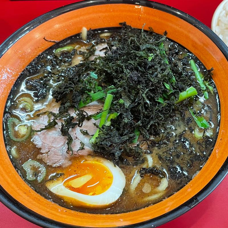 和ダシ豚骨ラーメン(並)(並木家)