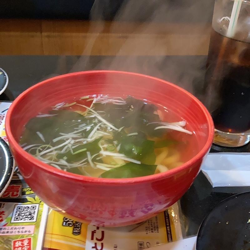 うどん(磯のがってん寿司 コクーン新都心店 （【旧店名】がってん寿司 承知の助）)