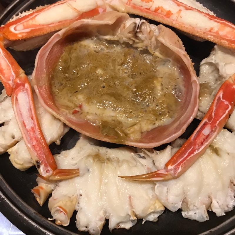 かに焼き(カニ ふぐ専門 蟹吉WEST なんば道頓堀)