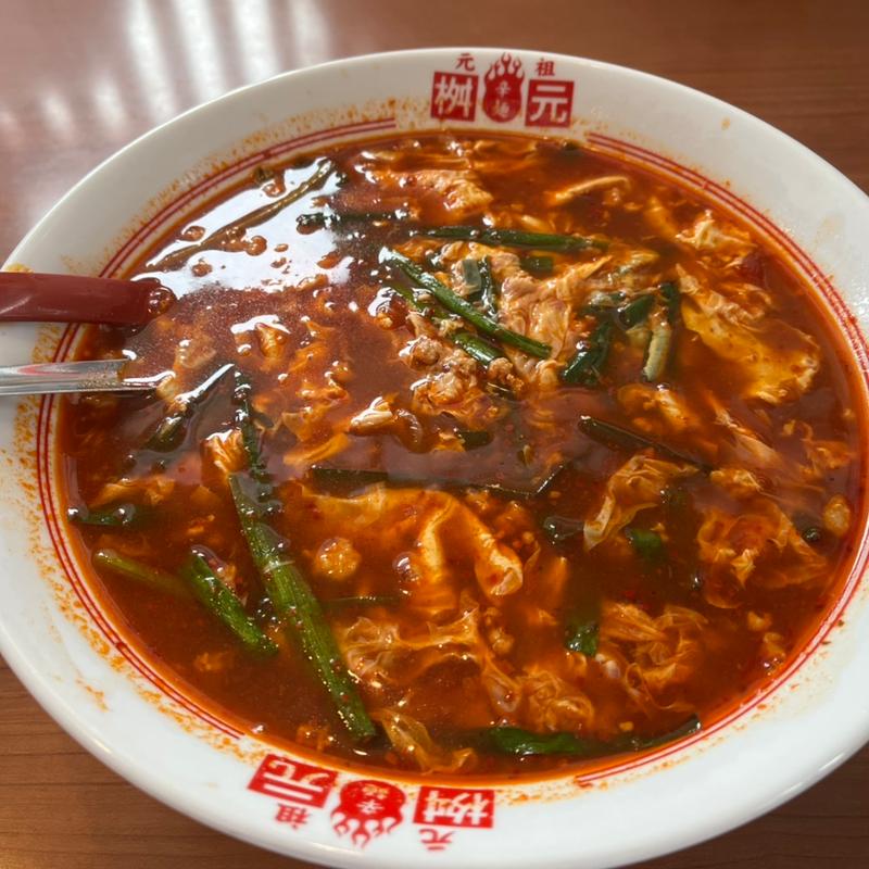 トマト辛麺　5辛(辛麺屋 桝元 高崎インター店)