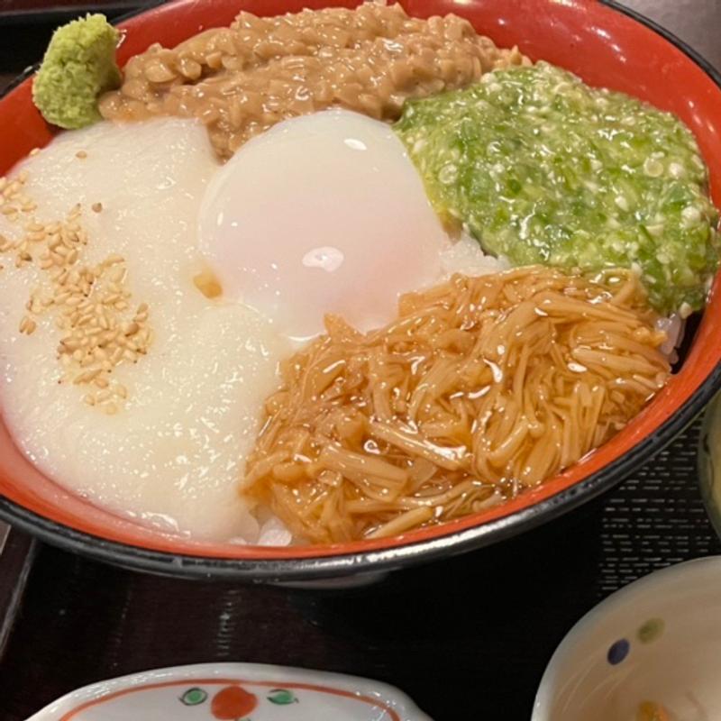 ねばとろ丼(ゆとり庵 )