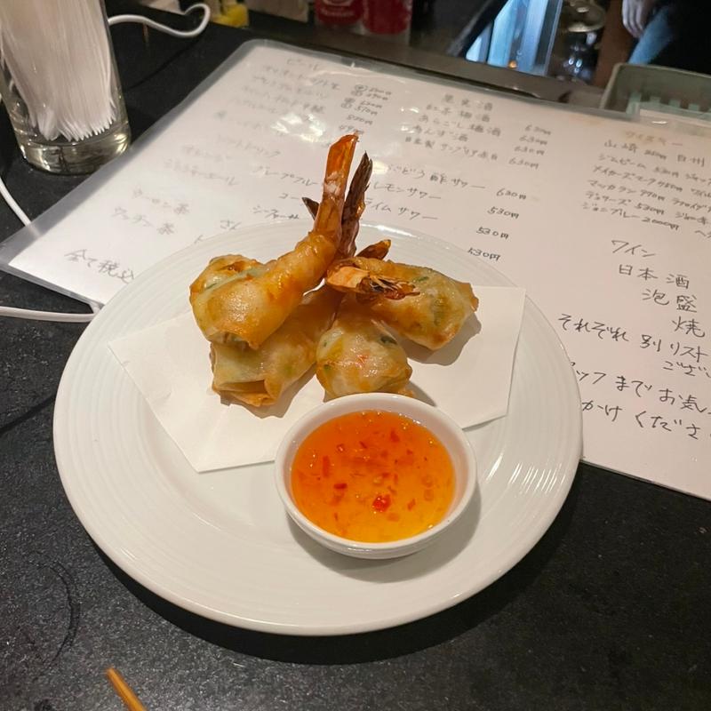 エビの春巻き(リビング & ダイニング hinode （リビングアンドダイニングヒノデ）)