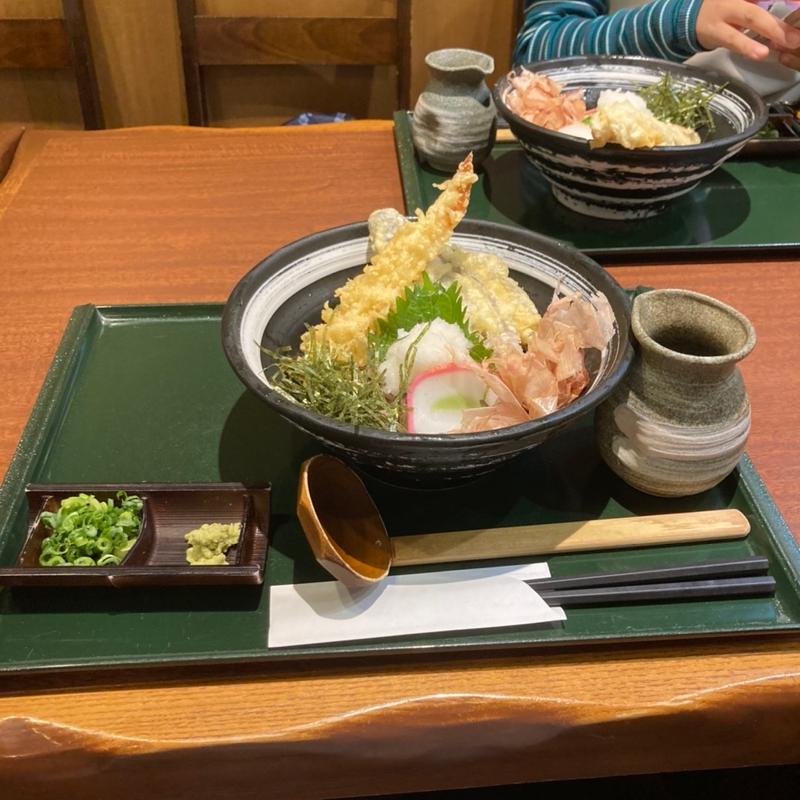 海老おろしそば(自家製麺 杵屋 木曽川イオンモール店)