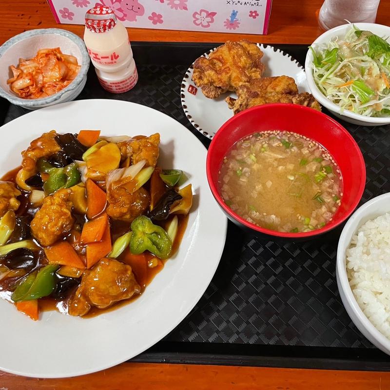 日替わりランチ（酢豚）(台湾料理　盛源)