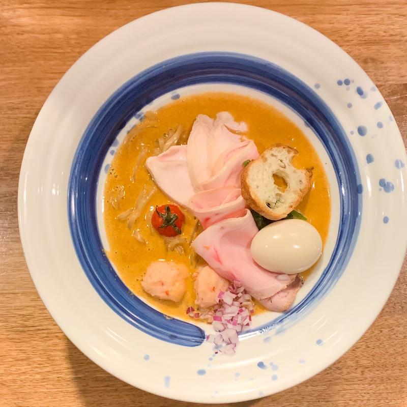 海老丸カルボナーラデラックス(海老丸らーめん)