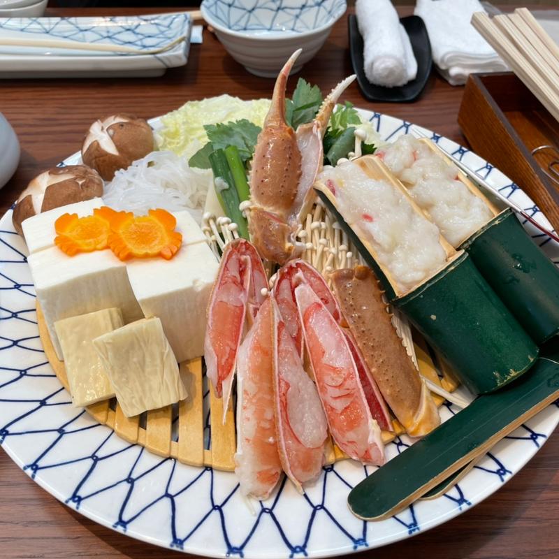 かにすき御膳(かに道楽渋谷公園通り店)