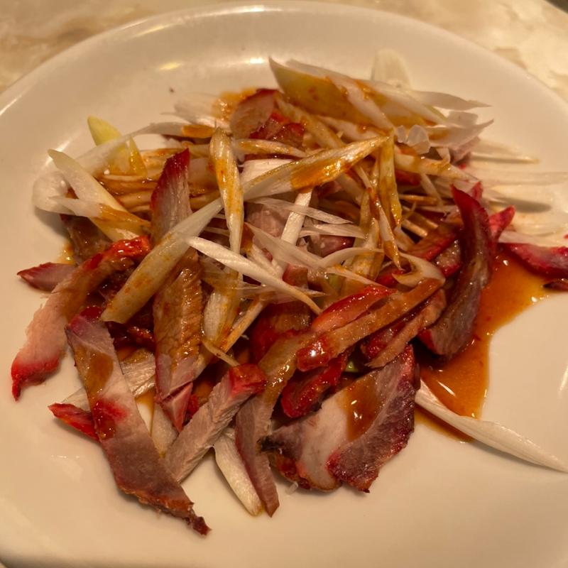 葱焼豚(龍興飯店)