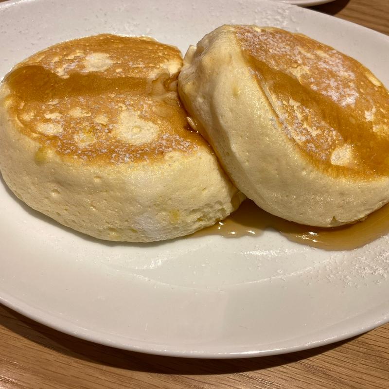 ふわっとパンケーキ(むさしの森珈琲　北九州青山店)