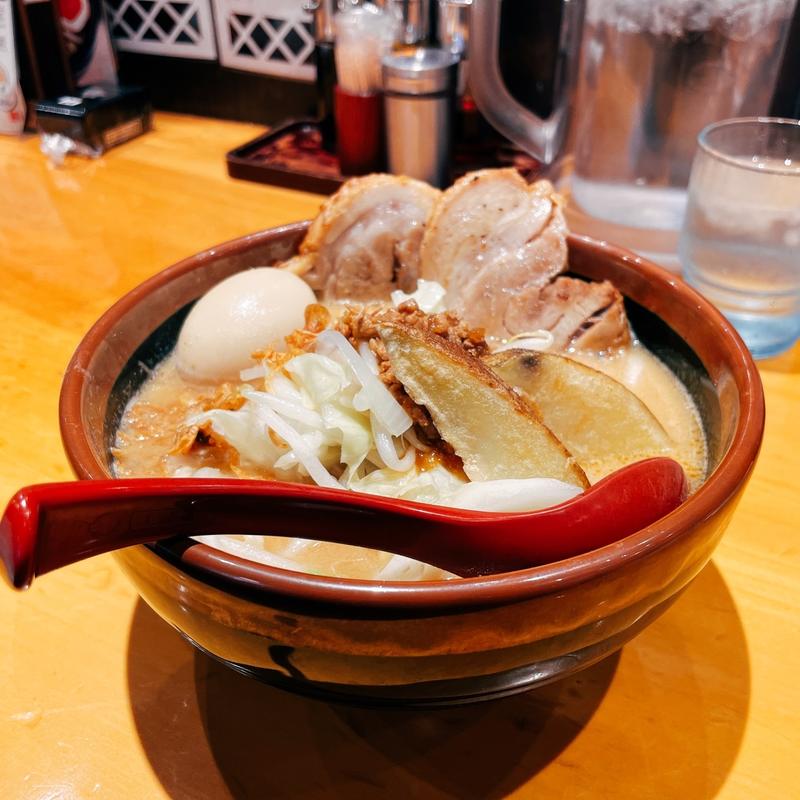 北海道味噌野菜らーめん(麺場 田所商店 池上店)