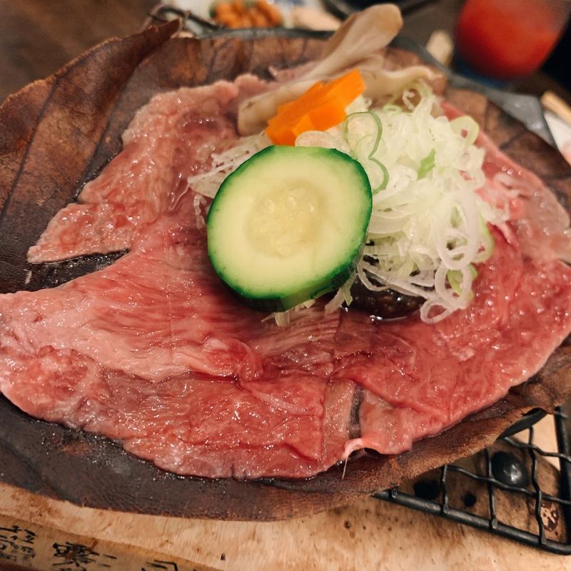 飛騨牛朴葉味噌焼き(飛騨の介)