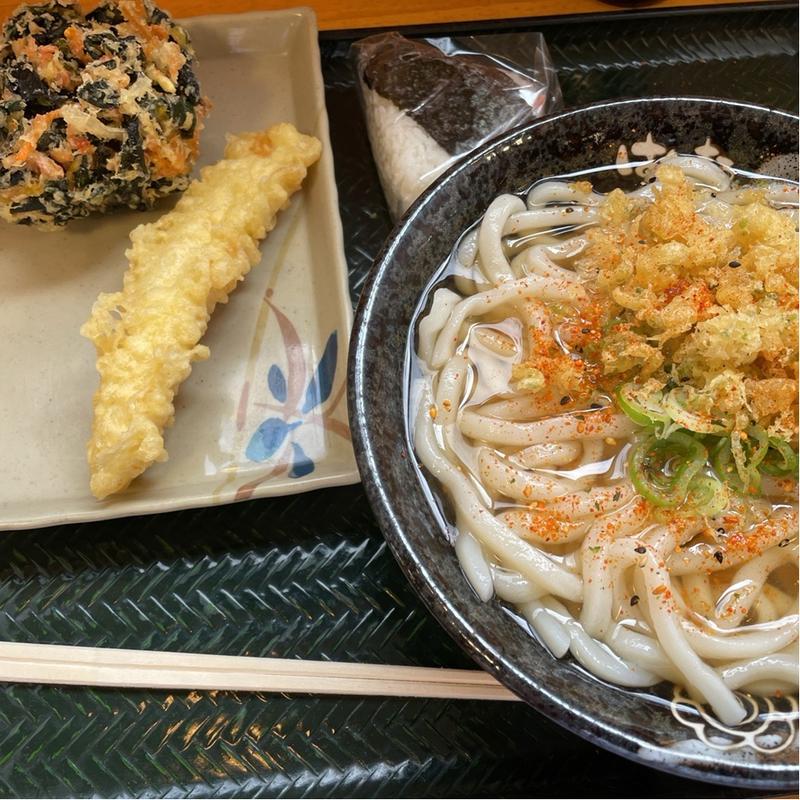 かけうどん　中盛り(吉野家×はなまるうどん ＴＸＧＡ流山おおたかの森店)
