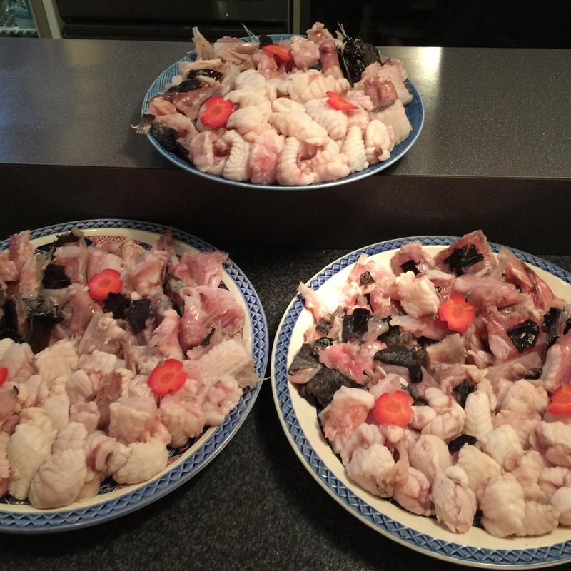 アンコウ鍋(串カツ吉佐)