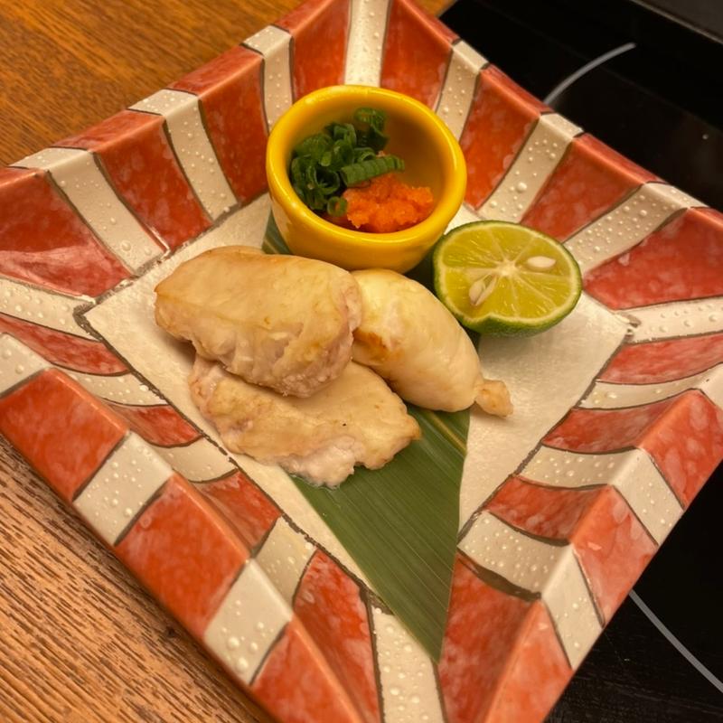 フグの白子焼き(木曽路 津店 （キソジ）)