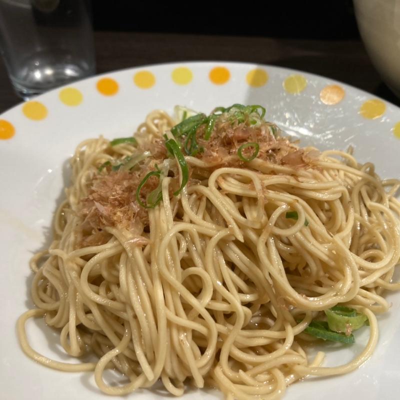 鱧あぶらと鱧出汁鰹本枯節二年物混ぜメン(麺や 福一 )