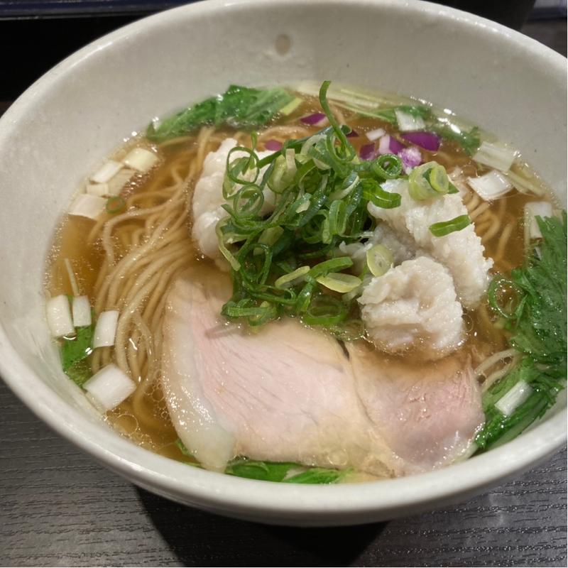 淡路島産活け鱧の21st Anniversary おラーメン(麺や 福一 )