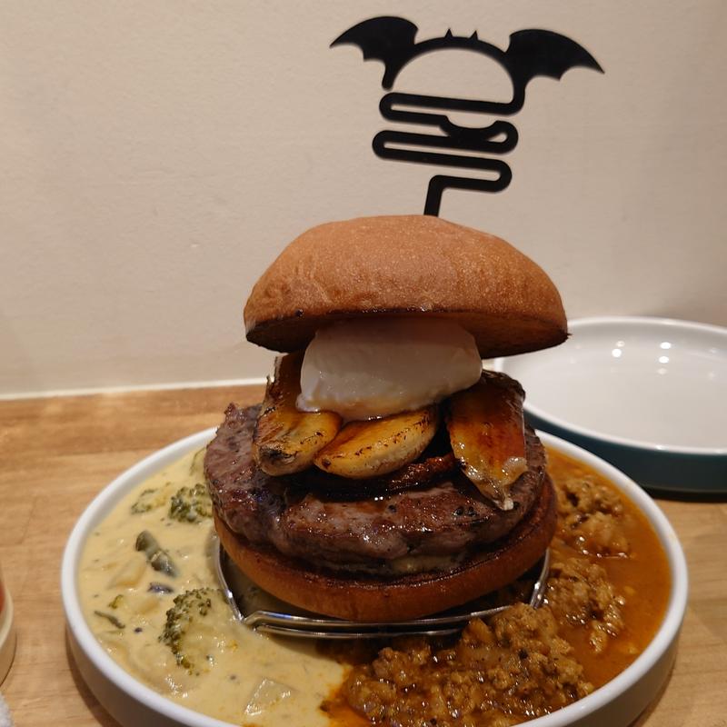 カレーとバーガー(ICON)