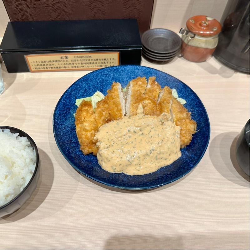 本番宮崎チキン南蛮定食(チキン南蛮ひむか食堂)