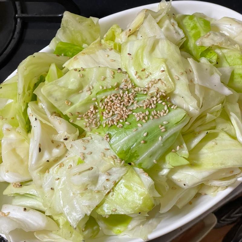 塩ダレキャベツ(自宅)