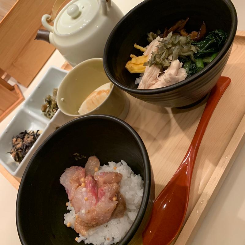 ハーフハーフだし茶漬け(だし茶漬け えん 新丸ビル店)