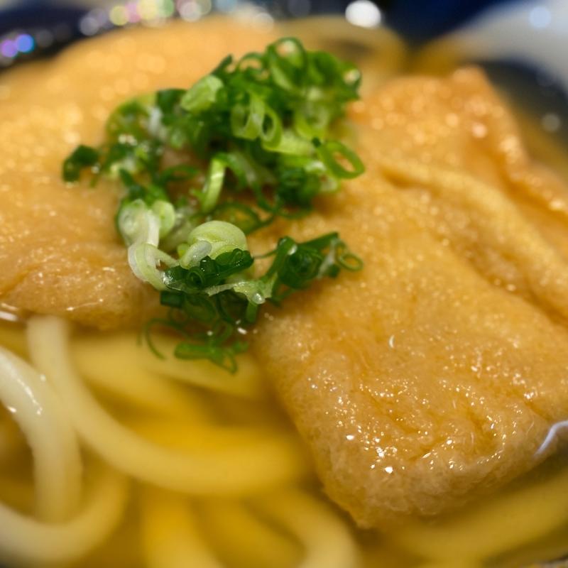 きつねうどん(手作りうどん讃岐 天粉盛)