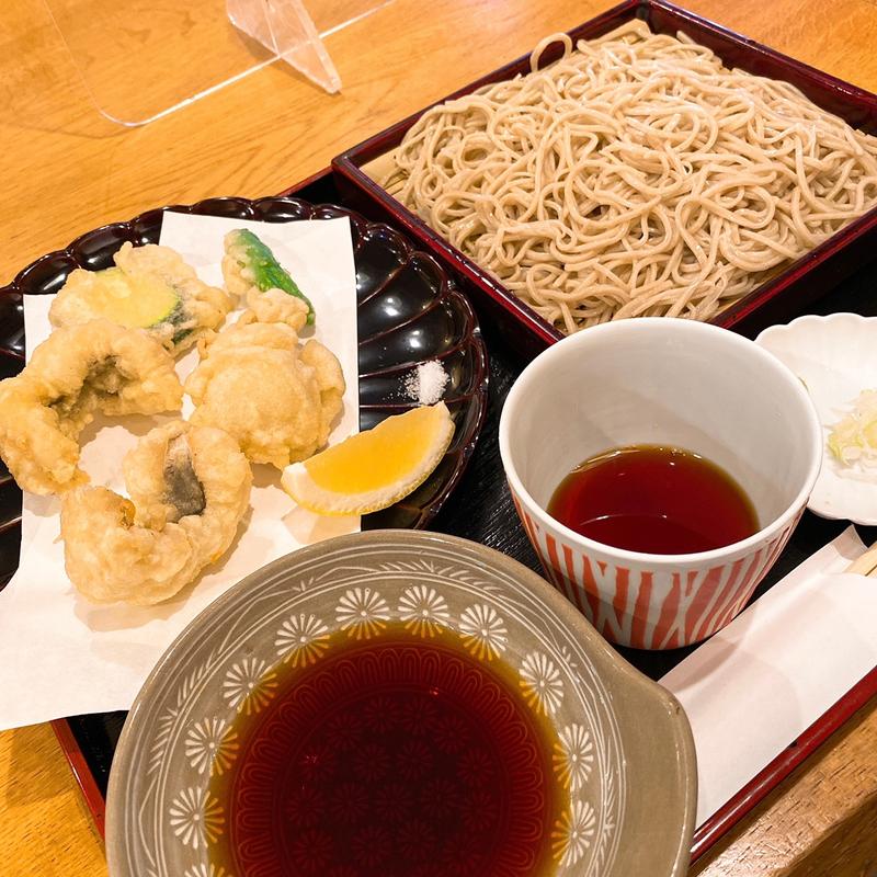 鱧天せいろ(蕎麦処こだか)