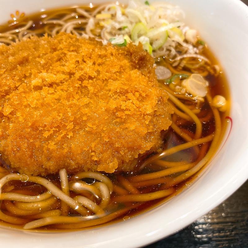 コロッケそば(いろり庵きらく 稲毛店)