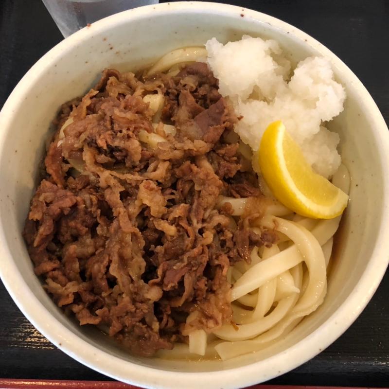 肉ぶっかけ(本格さぬきうどん　穂乃香 )