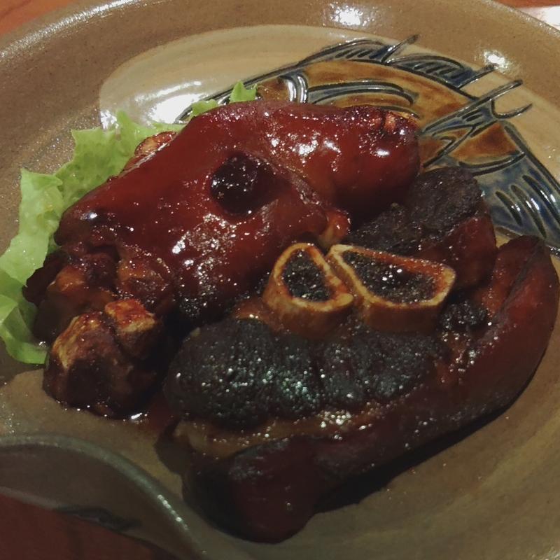 焼きてびち定食(石嶺食堂 )