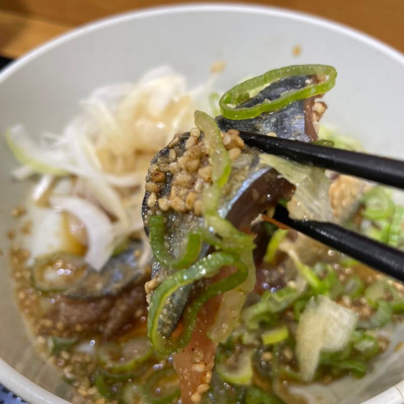 さば定食(博多 ごまさば屋)
